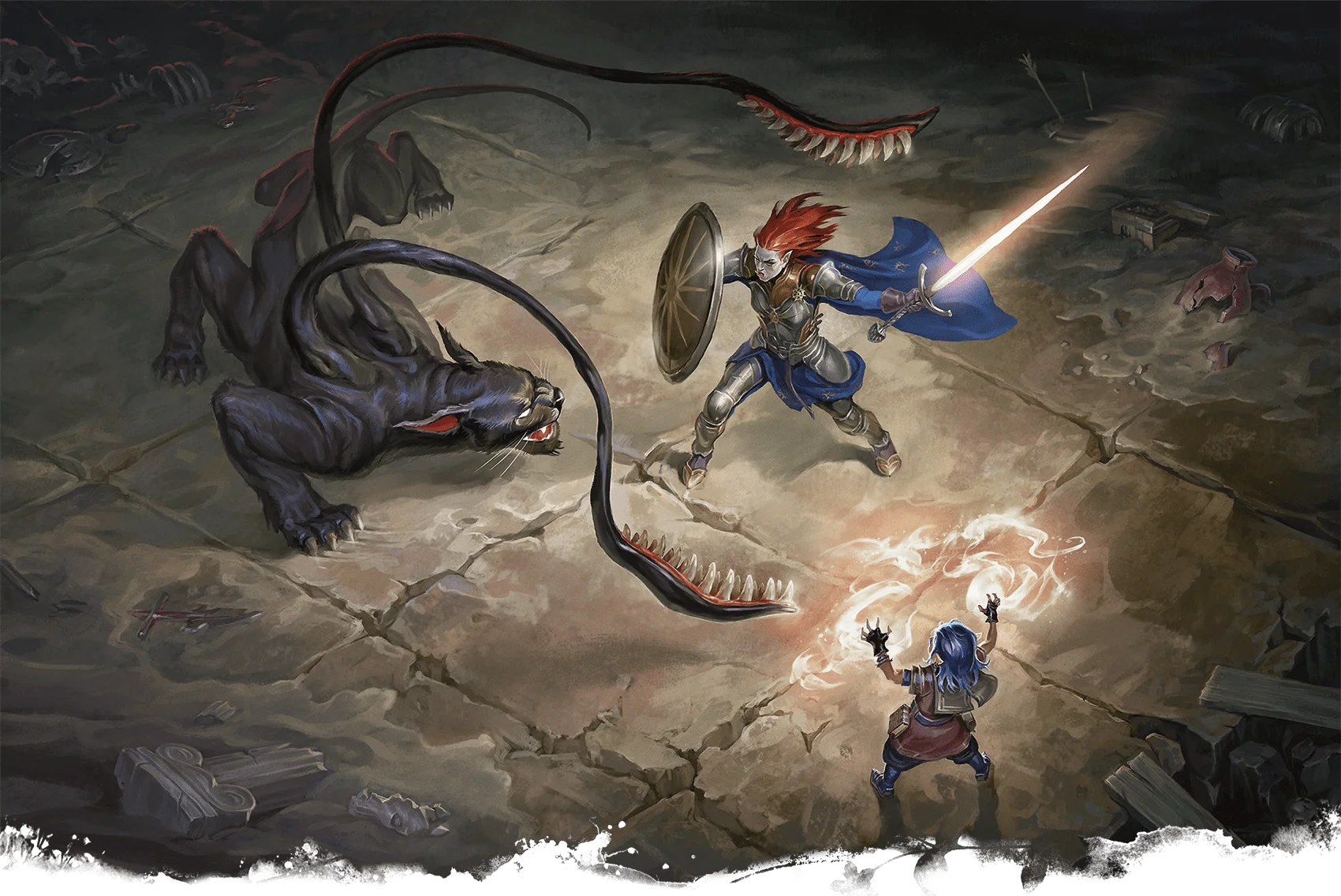 Creatures occupy spaces of...