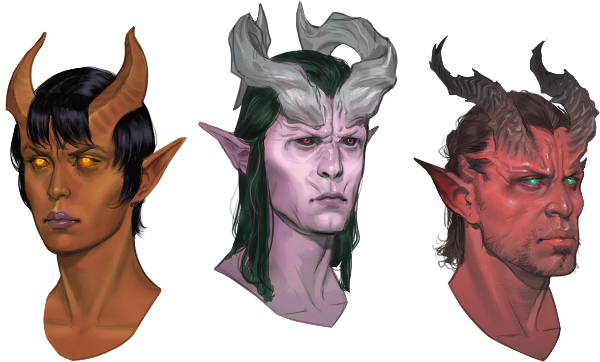 Infernal Tiefling, Chthoni...